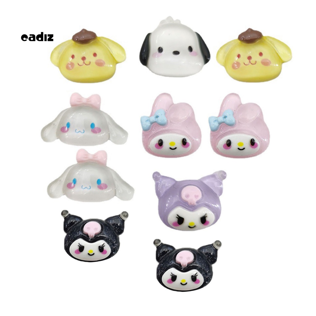 Set 10 Phụ Kiện Trang Trí Móng Tay Cho Điện Thoại Đa Năng Tiện Dụng