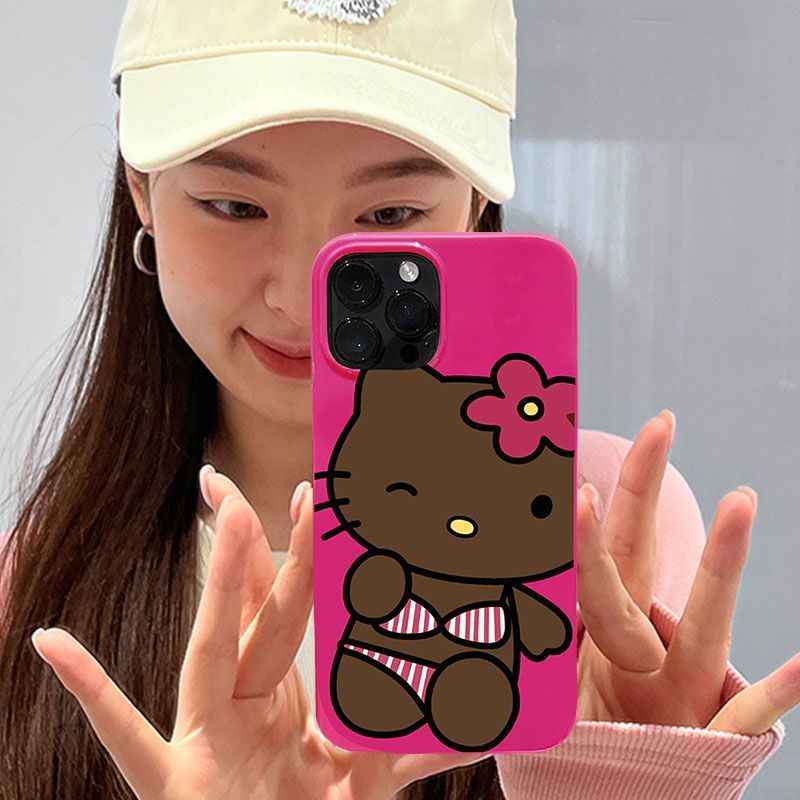 ✅Ốp Điện Thoại Họa Tiết Hello Kitty Dễ Thương Dành Cho Iphone 11 / Xs Plus 7Kt13I 14 Pro Max 812 UC52