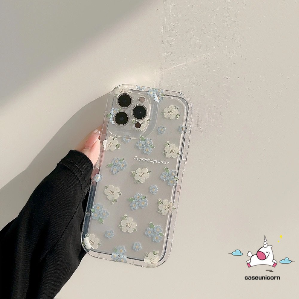 Ốp Điện Thoại Mềm Chống Sốc Họa Tiết Hoa Cho iPhone 6 6S 7 8 Plus 14 11 13 12 11 Pro MAX 7Plus XR X XS MAX