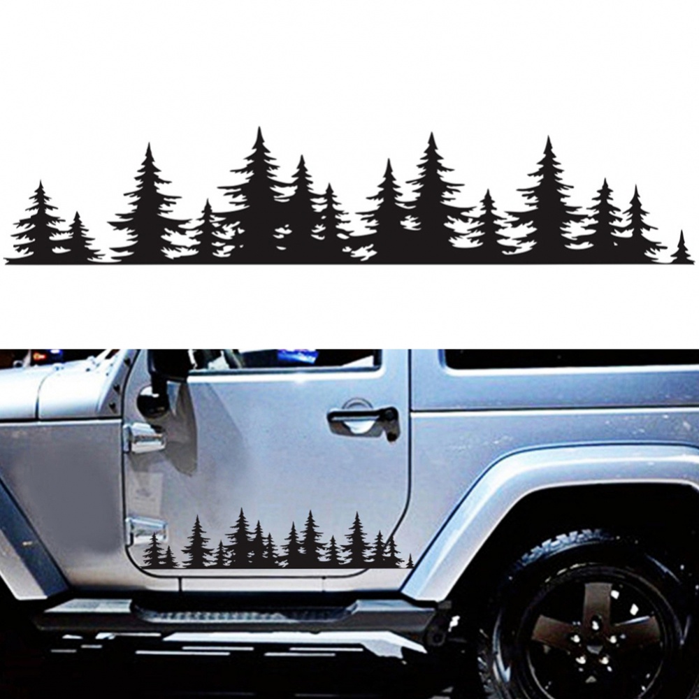 Miếng Dán Vinyl Hình Đồ Họa Rừng Núi Dễ Lắp Đặt Phù Hợp Cho Mọi Phương