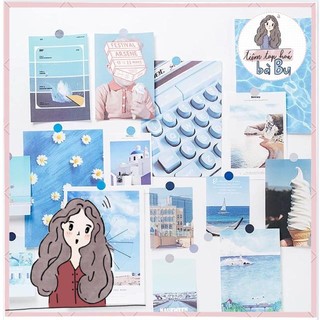 Set decor góc học tập, phòng, bàn làm việc chill chill