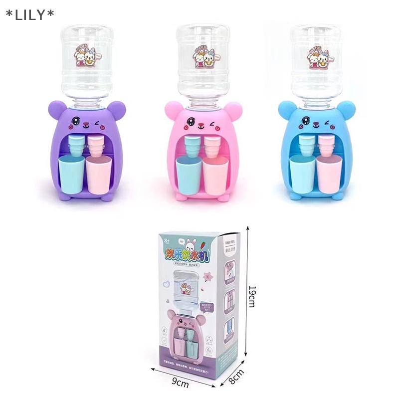 HBGI> Mini nước quả cho trẻ em trẻ em món quà dễ thương mô phỏng phim hoạt hình nhà bếp đồ chơi HOT