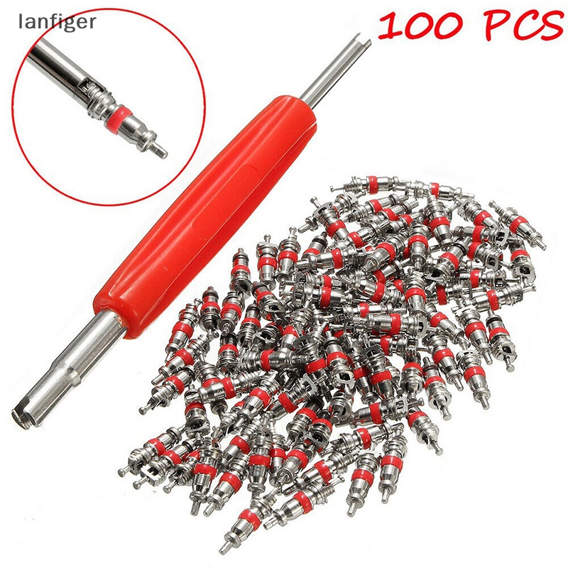 100 Lõi Van Thay Thế Cho Lốp Xe Hơi Xe Tải Kèm Cờ Lê