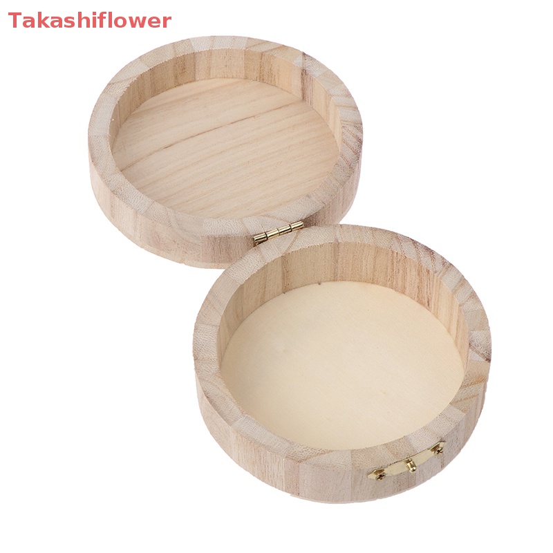 Hộp Đựng Trang Sức Hình Tròn Có Khóa Phong Cách Vintage Ốp