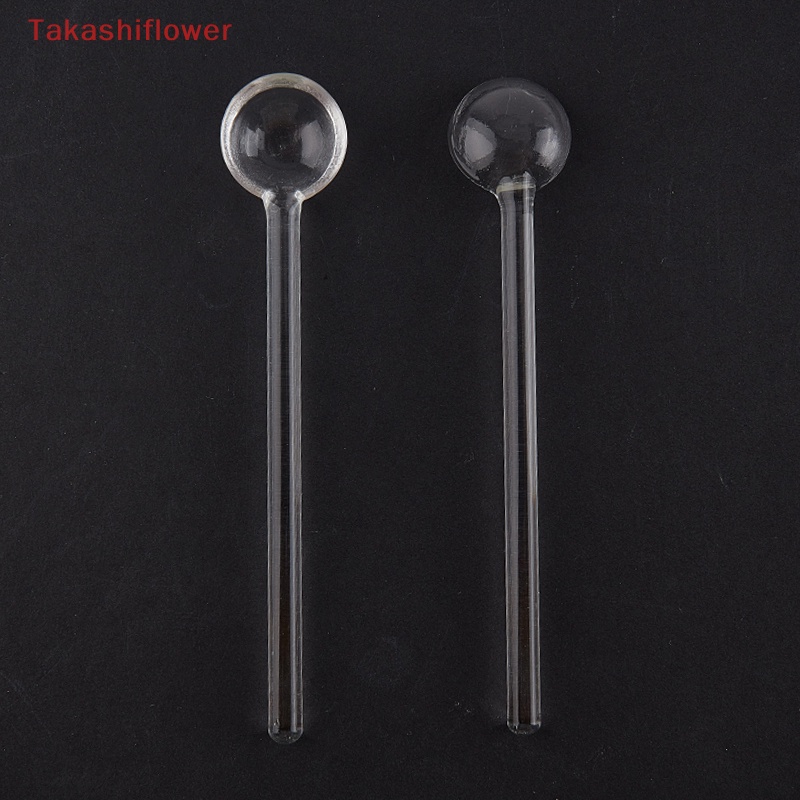 Muỗng Cà Phê Cán Dài Bằng Thủy Tinh Trong Suốt