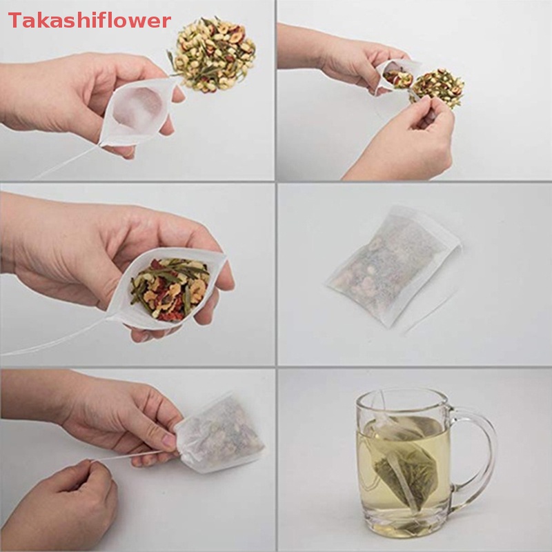 Set 100 Túi Lọc Trà Rỗng Cấp Thực Phẩm