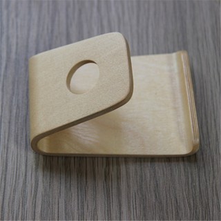 Phone Holder Creative Solid Wood Universal Mobile Desktop Stand Multifunction Tablet Support Charging Bracket Wooden Base [Q/11]