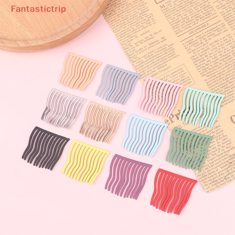 Kẹp Tóc Kim Loại Cố Định Tóc Mái Phong Cách Hàn Quốc Ngọt Ngào Cho Nữ Fantastictrip] Mới