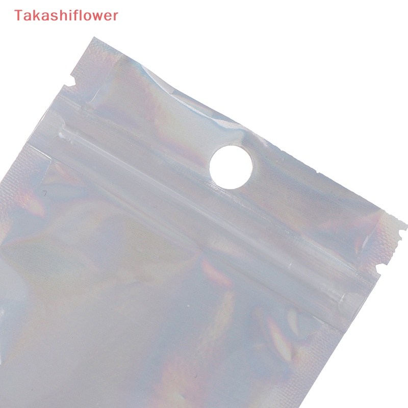 Set 10 Túi Zip Lá Nhôm Trong Suốt Đựng Trang Sức Tiện Dụng