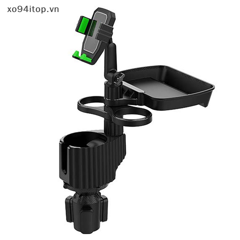 Khay Đựng Ly Nước XOITOP Xoay 360 Độ Tiện Dụng Cho Xe Hơi