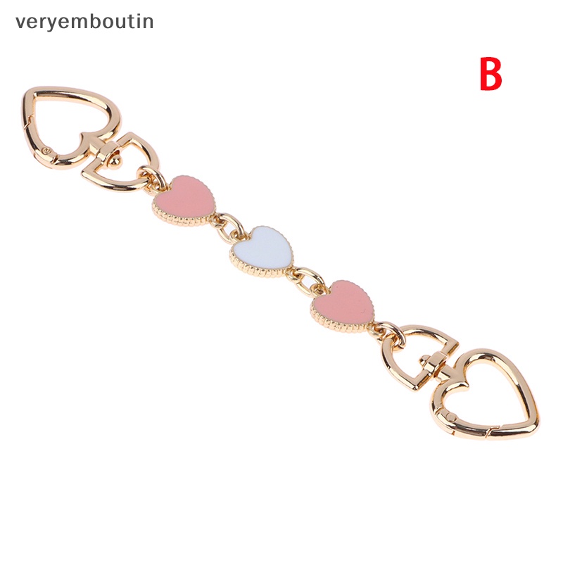 Dây Xích Nối Dài Túi Xách / Đeo Chéo Hình Trái Tim DIY