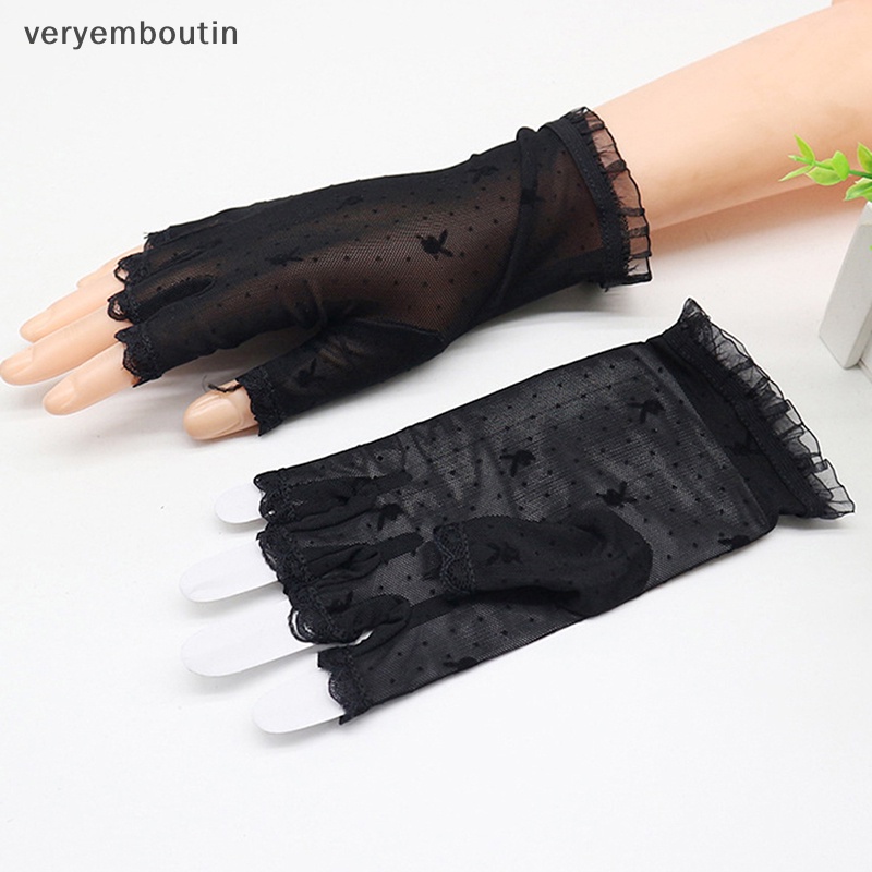 Găng Tay Bảo Vệ Móng Màu Đen Chống Tia UV