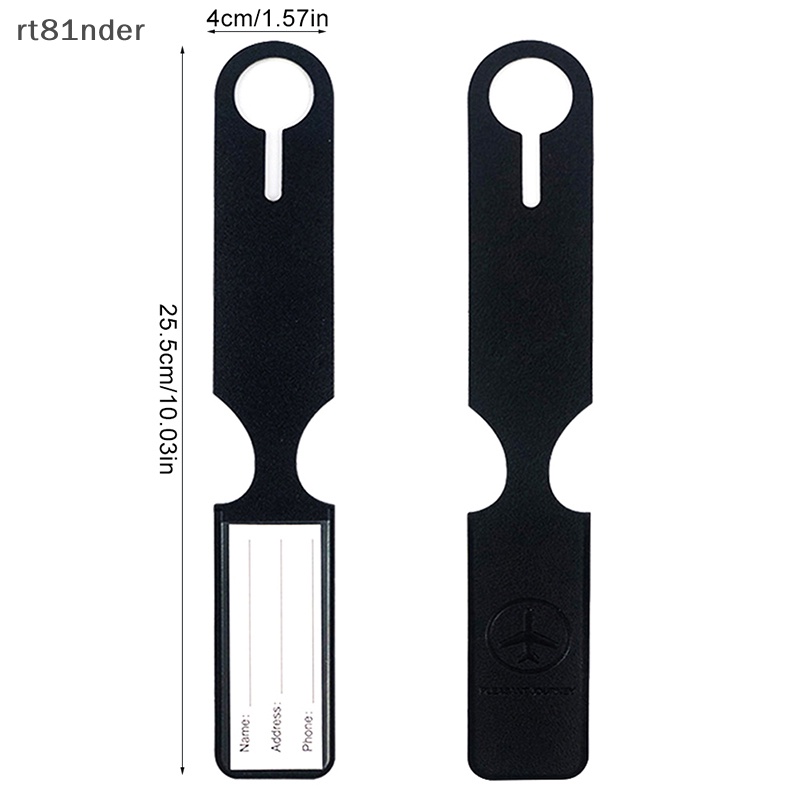 Thẻ Đánh Dấu Hành Lý Bằng Da PU Chất Lượng Cao