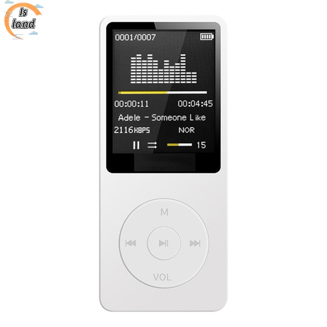 Máy Nghe Nhạc Mp3 Fm Kết Nối Bluetooth Không Thất Lạc Siêu Mỏng Cho Học Sinh