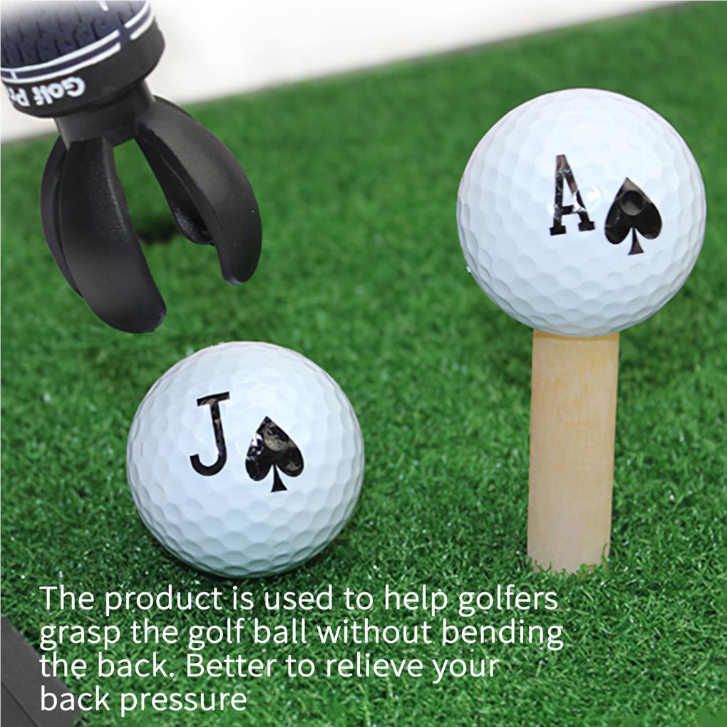 Dụng Cụ Nhặt Bóng Golf Ổn Định Thiết Kế 4 Khúc Bằng Nhựa Kèm Ốc Vít Lắp Đặt Hiệu Quả