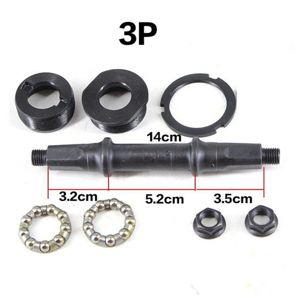 Bộ Trục Dưới Xe Đạp Bằng Thép 68mm BB Vỏ Sò Nhiều Kích Thước 250g Mới Nhất