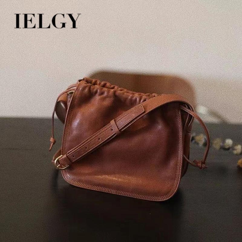 Túi Da Đeo Vai Dây Rút Thời Trang Dành Cho Nữ