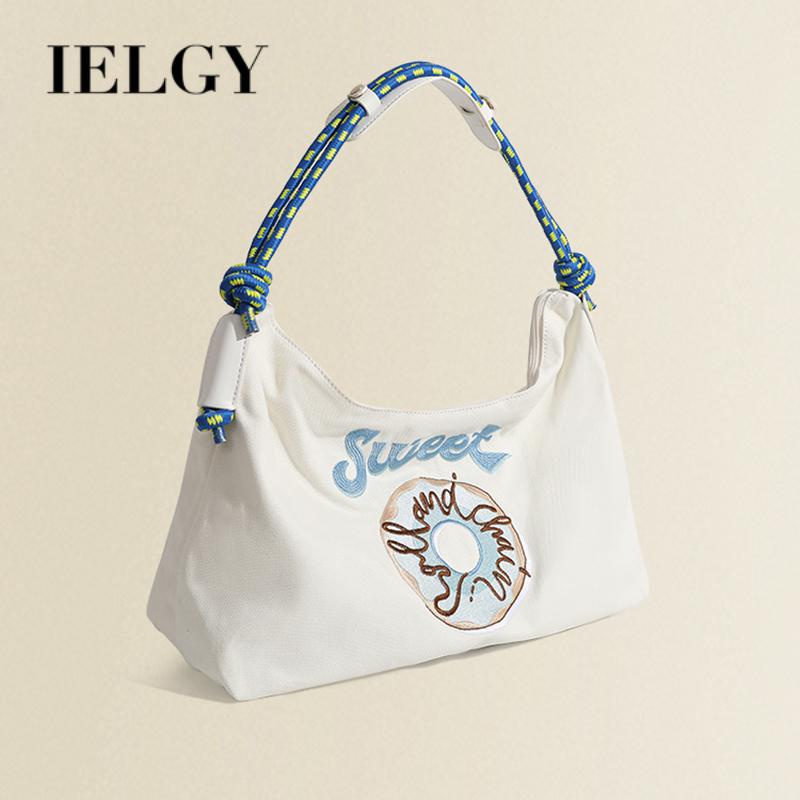 Túi vải Sức Chứa Lớn Thêu Họa Tiết Thời Trang Dễ Phối Đồ Cho Nữ