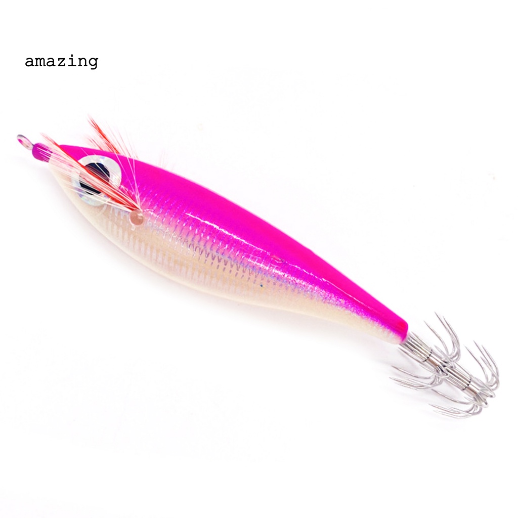 Mồi Câu Cá Giả Hình Tôm Dạ Quang 7.5cm / 10g Thân Thiện Với Môi Trường