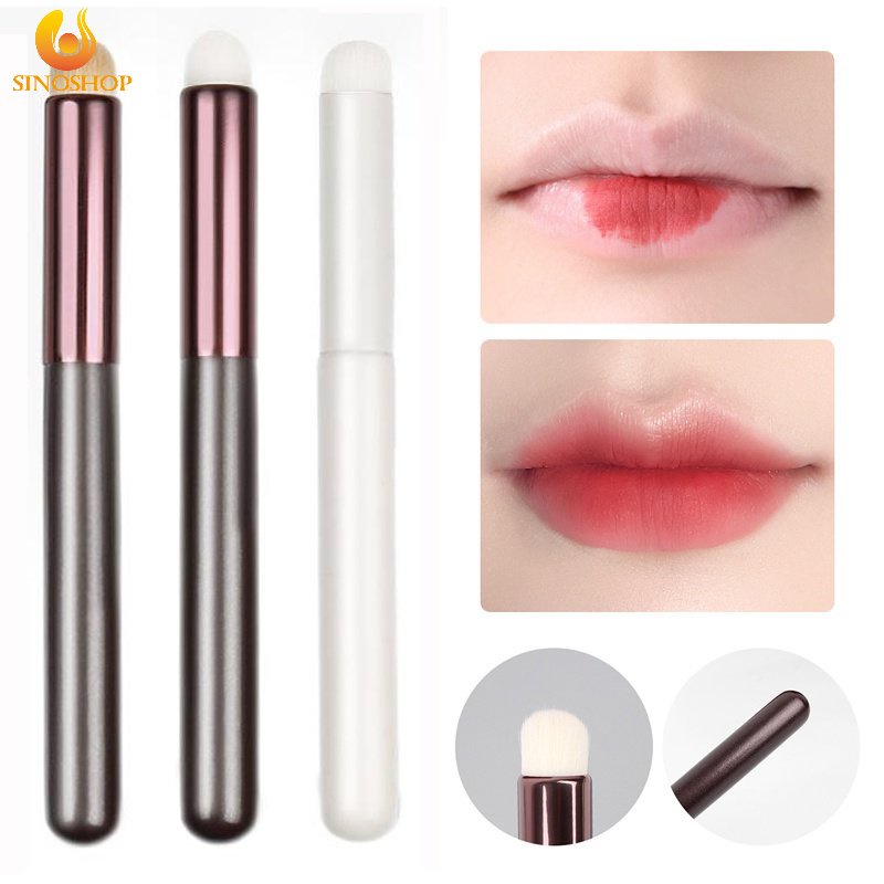 Cọ Tô Son Môi Đầu Tròn Trang Điểm Chuyên Nghiệp