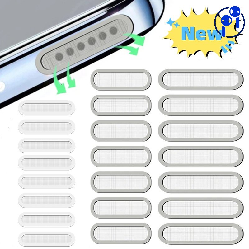 Bộ 10 Miếng Dán Lưới Chống Bụi Cho Loa Điện Thoại