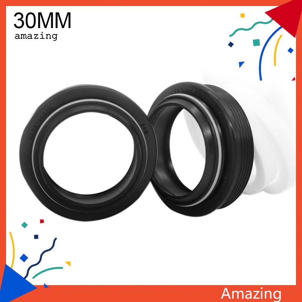 Bộ 2 Vòng Đệm Phuộc Trước Chống Bụi Cho Xe Đạp Fox Rockshox Xfusion