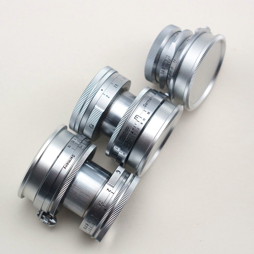 Metal Protective Body Front &amp; Rear Lens Dust Cap Cover For M39 Screw Mount Camera Lenses [Q/11]