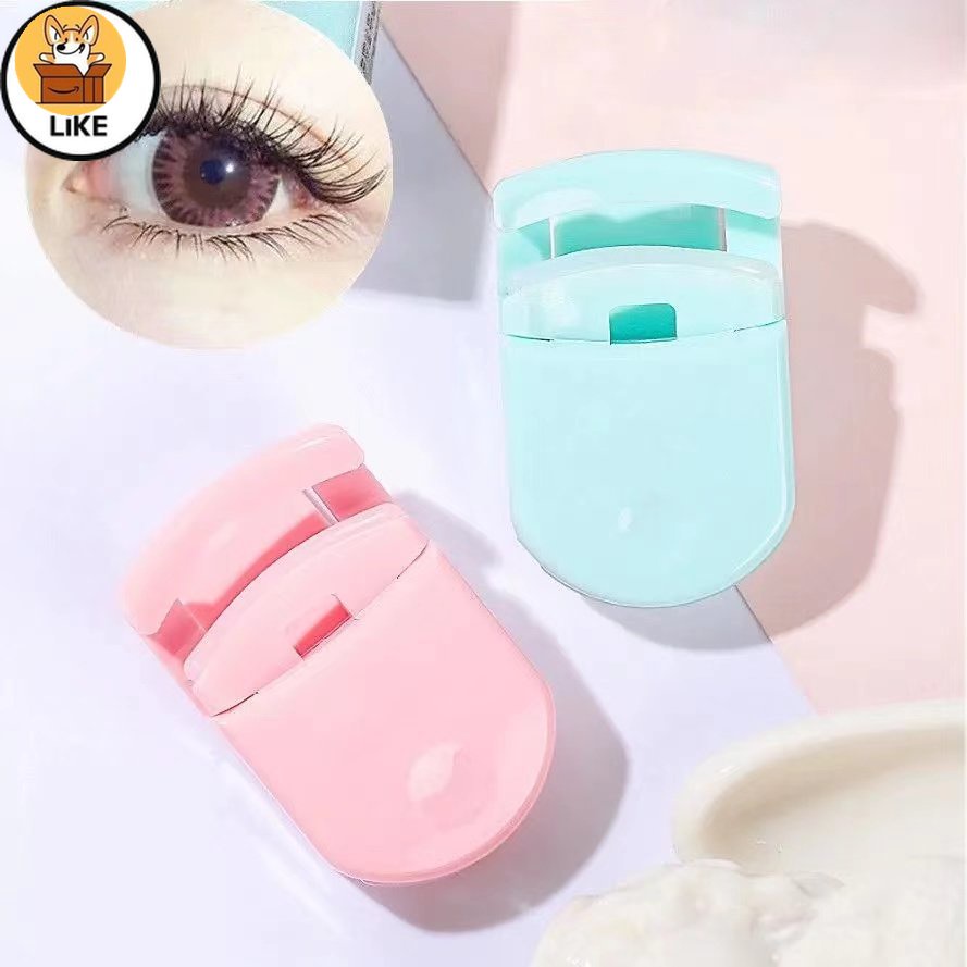 Dụng Cụ Uốn Mi Mini Màu Macaron Trang Điểm Mắt Cho Người Mới Bắt Đầu