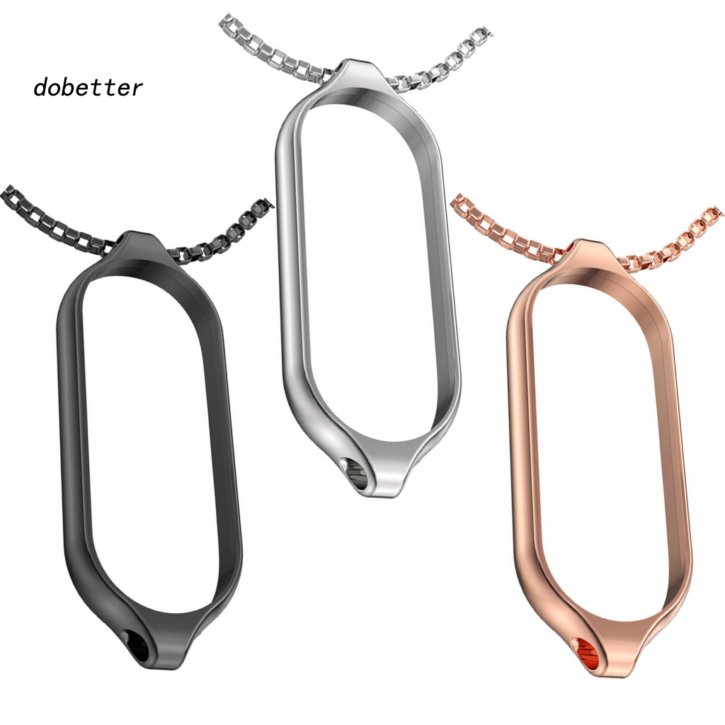 Dây Đeo Tay Bằng Thép Không Gỉ 2 Chiều Thời Trang Cho Xiaomi Miband 5 / 6