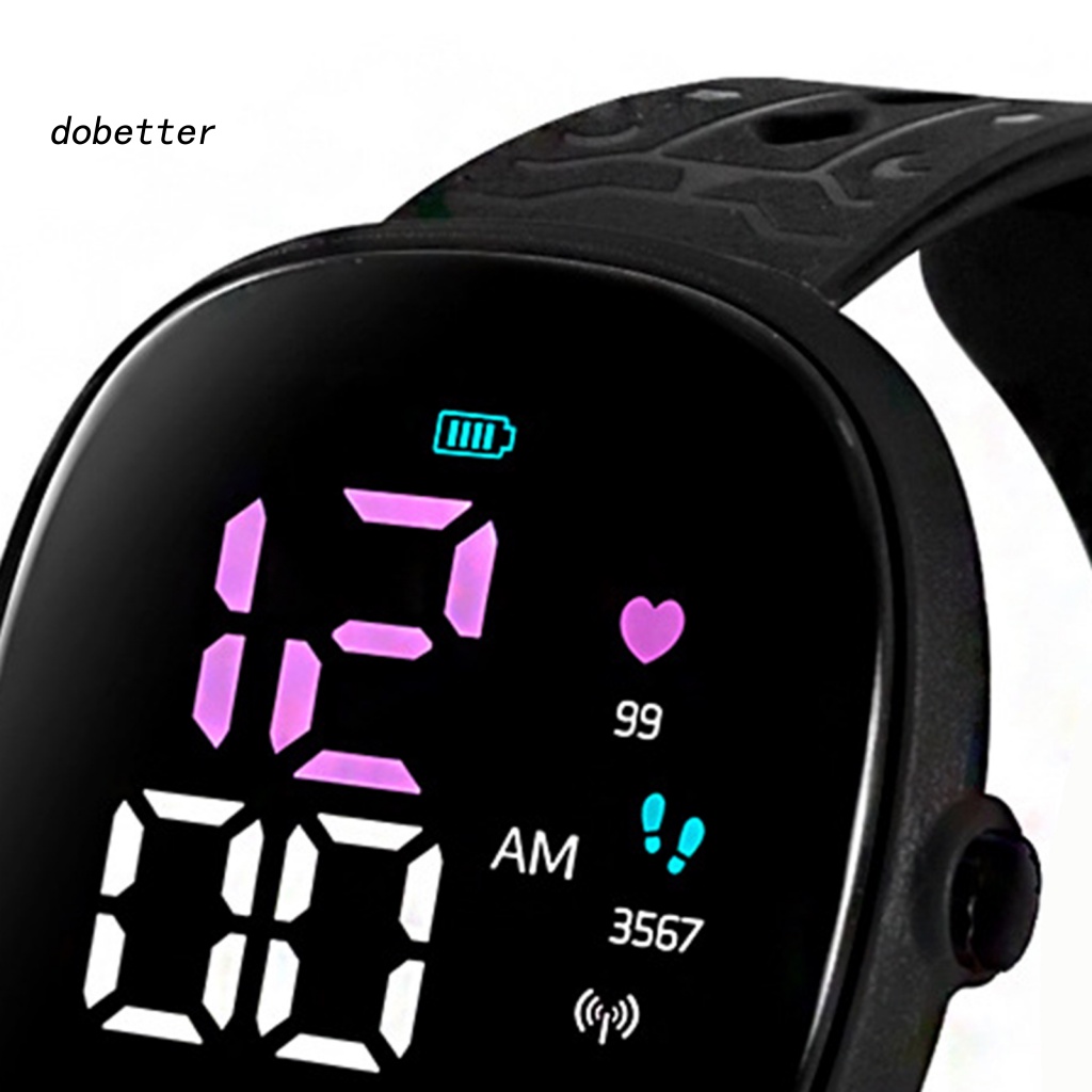 Đồng Hồ Điện Tử Màn Hình LED M12 Chống Nước Thời Trang Cho Nam Nữ