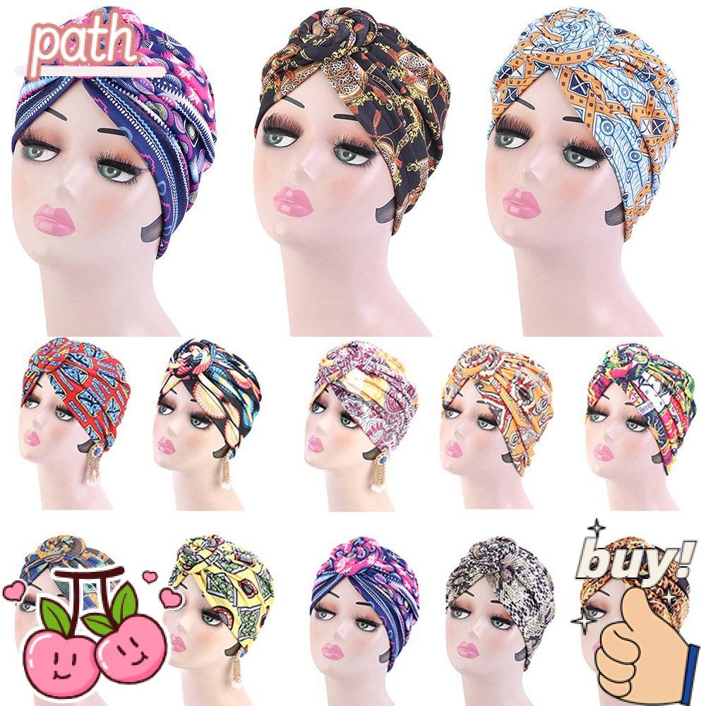 Mũ Trùm Đầu Giữ Ấm Bằng Cotton In Họa Tiết Hoa Xinh Xắn