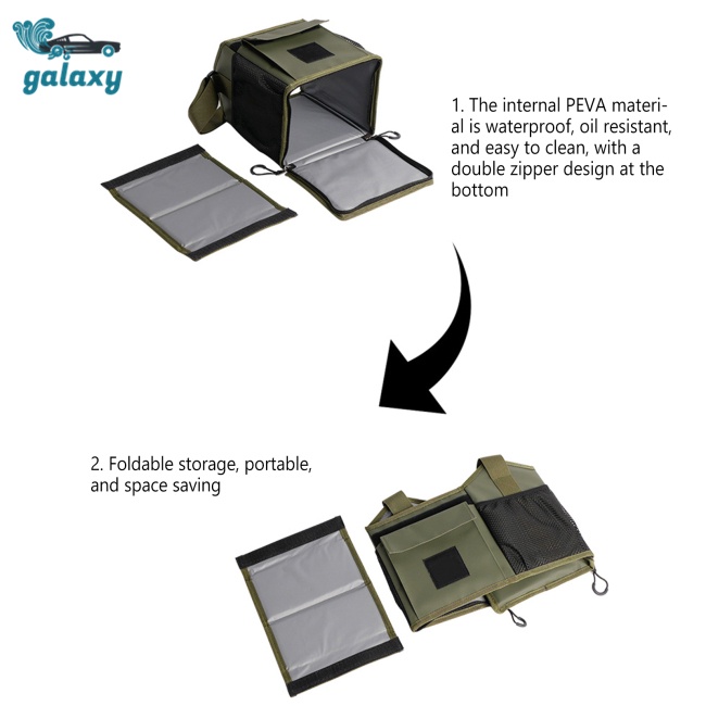 Galaxy Túi Đựng Lọ Gia Vị Chống Thấm Nước Chống Mòn Tiện Dụng