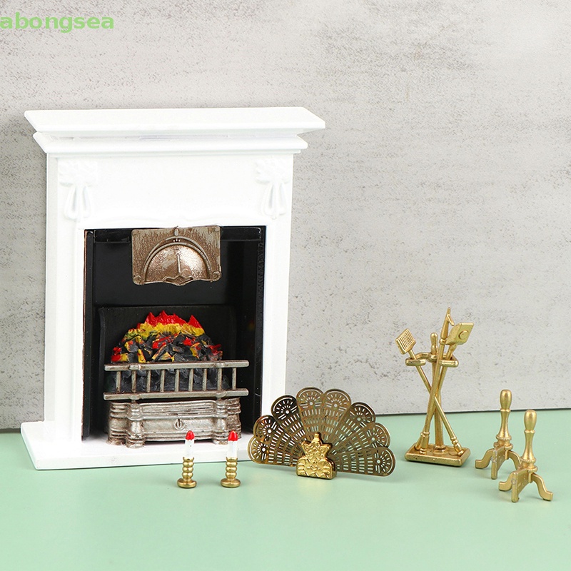 1 Bộ Vỏ Bọc Quạt Thổi Lửa 1: 12 Trang Trí Nhà Búp Bê