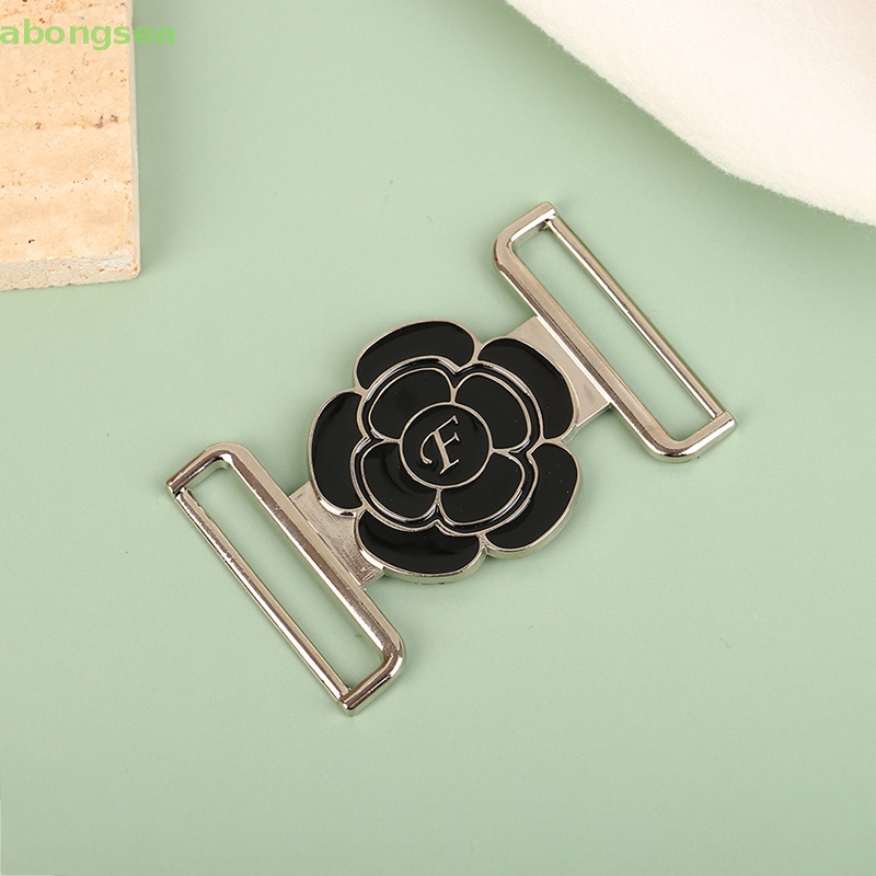 1 Bộ Khóa Dây Thắt Lưng Ba Lô 30 / 35 / 40mm Bằng Kim Loại Hình Hoa Có Thể Điều Chỉnh