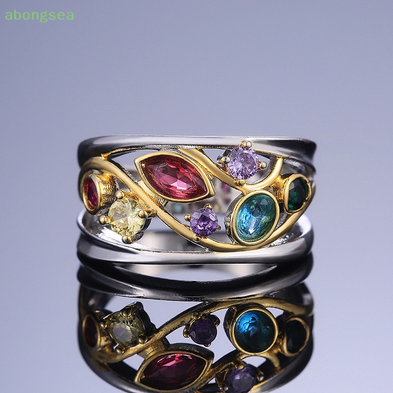 1 Nhẫn Đeo Tay Giảm Cân Họa Tiết Hình Học Đính Pha Lê Cho Nữ