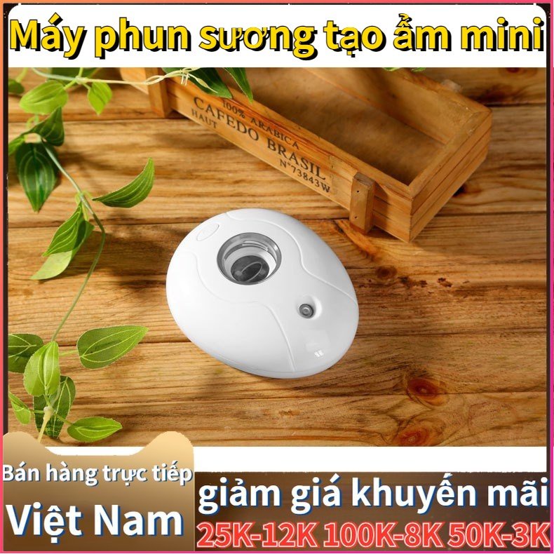 Máy xông tinh dầu mini, khuếch tán phun sương tinh dầu tạo ẩm đuổi muỗi - BAI XIAO BEI