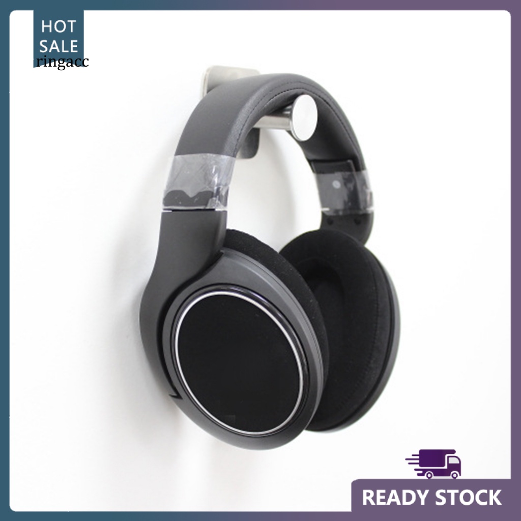 Giá Đỡ Tai Nghe Treo Tường Bằng Thép Không Gỉ Có Thể Thu Gọn Thông Dụng Cho Nhà Ở