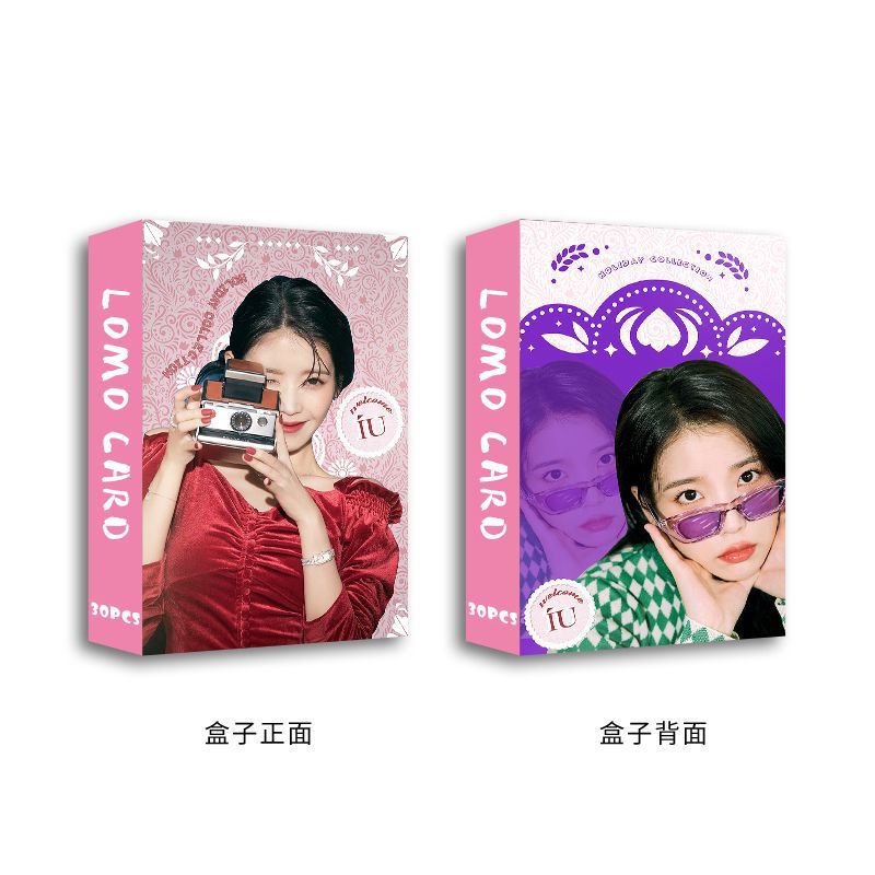 IU Photocard Double-sided Color Printing Lomo Card
