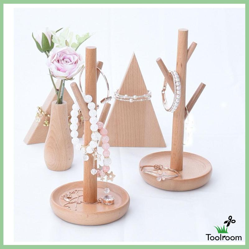 Giá Gỗ Trưng Bày Trang Sức Tiện Dụng Chất Lượng Cao