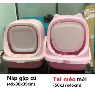 Nhà vệ sinh cho mèo siêu lớn (tai mèo)