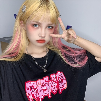 Áo Thun Nữ Ngắn Tay In Chữ Phong Cách Retro