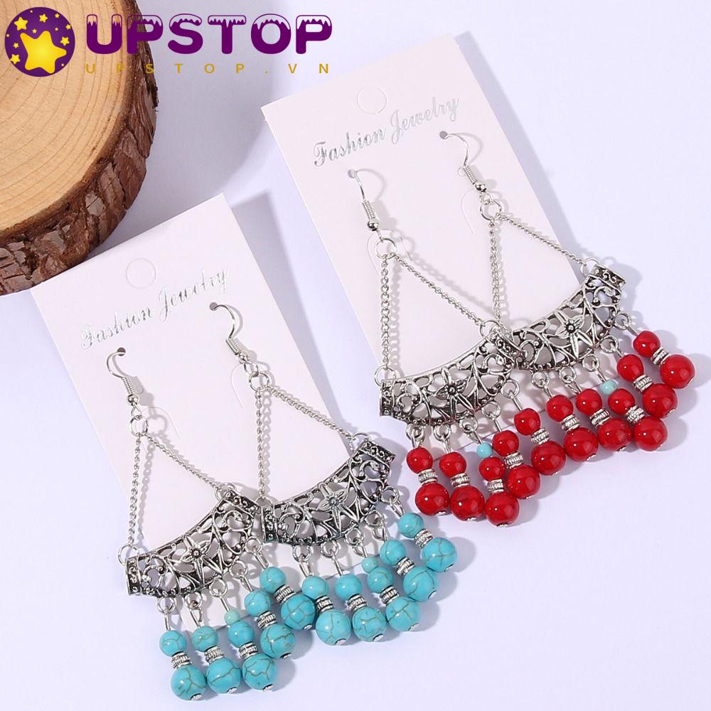 Bông Tai Dáng Dài Phong Cách Retro Thời Trang Cho Nữ