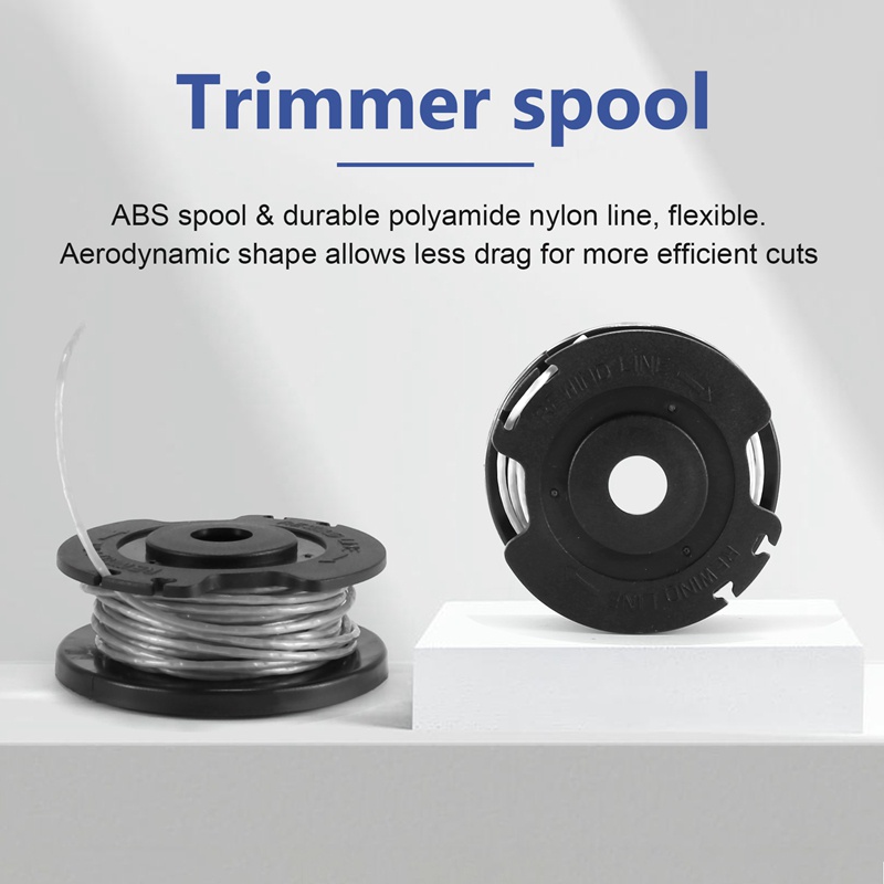 8 gói F016800569 Dòng ống chỉ thay thế tông đơ dây cho Bosch EasyGrassCut 23, 26, 18, 18-230, 18-260, 18-26