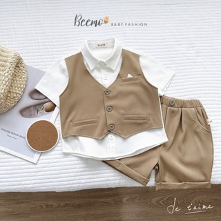 set sơ mi ghile công tử