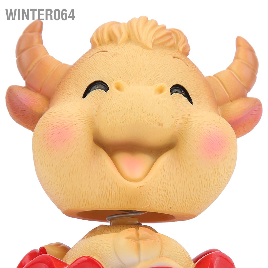 Winter064 Nhựa Vật Trang Trí Dễ Thương Bộ Sưu Tập Tài Lộc Bảng Điều Khiển Ô Tô Đa Năng Cho Nội Thất Xe Hơi