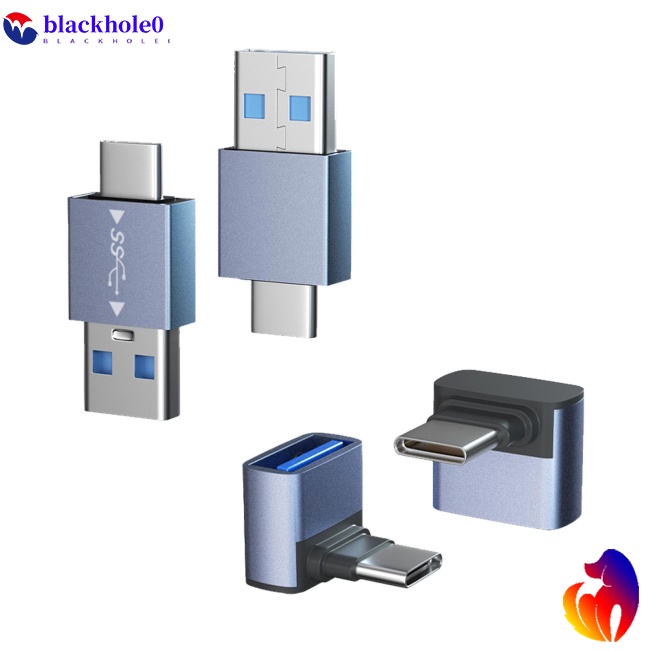 Bộ Chuyển Đổi Usb-C Đầu Đực Sang Usb-A Otg C Đầu Cái 3D Cho Cáp Sạc Truyền Dữ Liệu