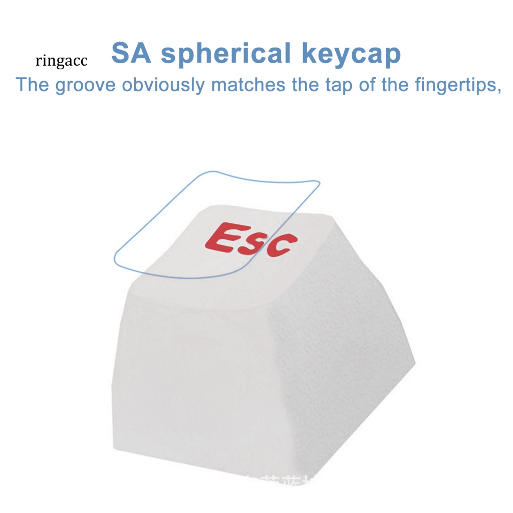 Bộ 108 Nắp Nhựa ABS Màu Sắc Trơn Thay Thế Cho Bàn Phím Cơ RGA