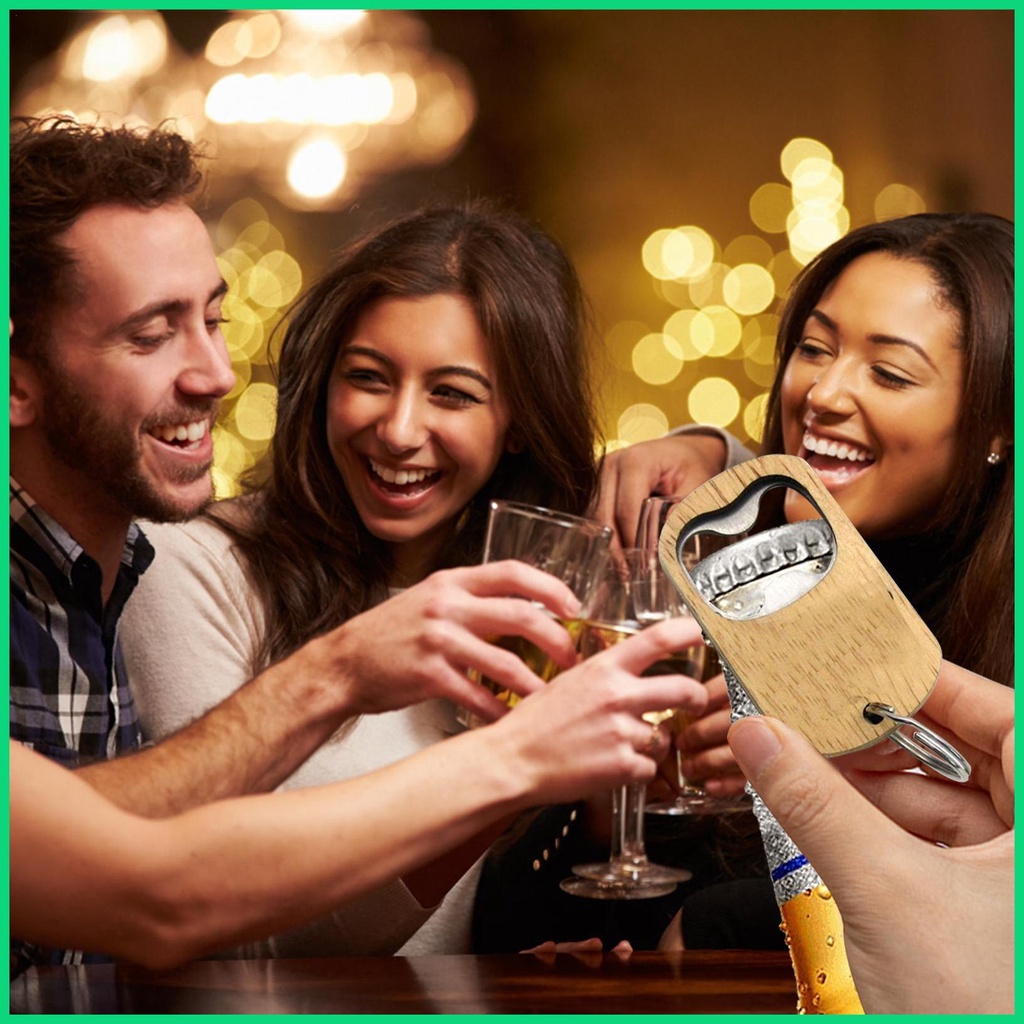 Set 2 Dụng Cụ Mở Nắp Chai Đa Năng Bằng Thép Không Gỉ