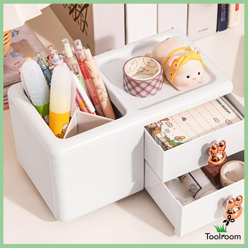 Hộp Đựng Đồ Dùng Để Bàn Trang Trí Đa Ứng Dụng