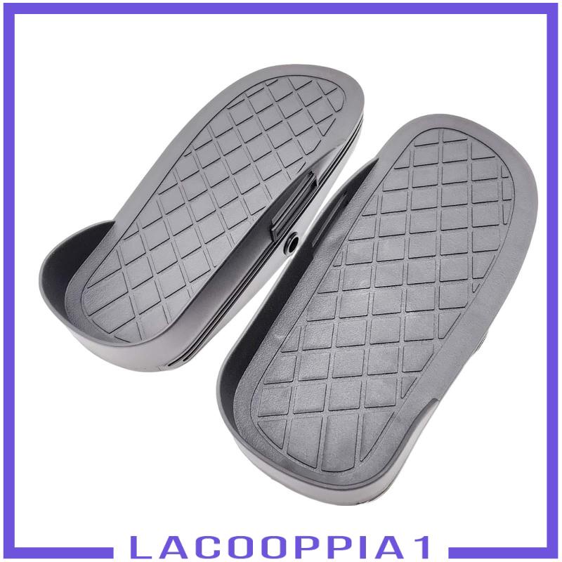 [Lacooppia1] Bộ 2 Bàn Đạp Chân Máy Thay Thế Màu Đen Kích Thước 30cmx13cm